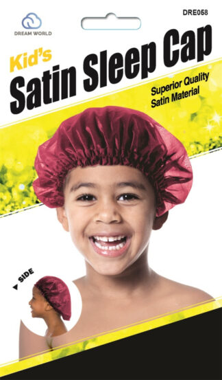 Dream World Kids Satin Sleep Cap DRE058