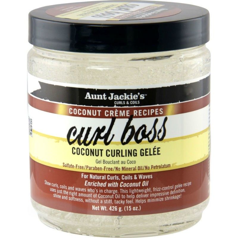 Aunt Jackie’s Coconut Creme Recipes Curl Boss Coconut Curling Gélee 16 oz