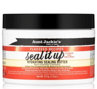 Aunt Jackie's Curls & Coils Flaxseed Recipes Seal It Up Hydrating Sealing Butter 7,5 oz
