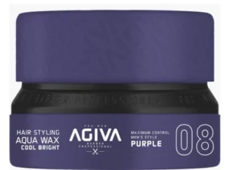 Agiva Styling Hair Wax Cool Bright 155ml - Purple #8