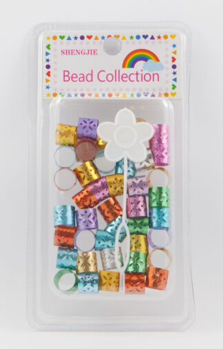 Beads/ Kralen Metaal Gekleurd Breed