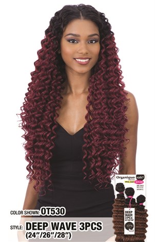 Organique Mastermix Deep Wave 3 pcs (24" 26" 28") Weave