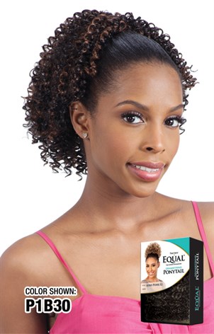 Equal Drawstring Ponytail Bohemian Twist Girl