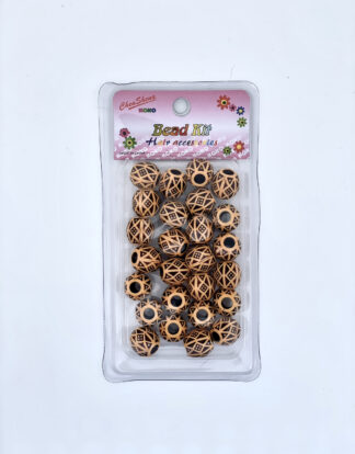 Beads/ Kralen Bruin Design 5