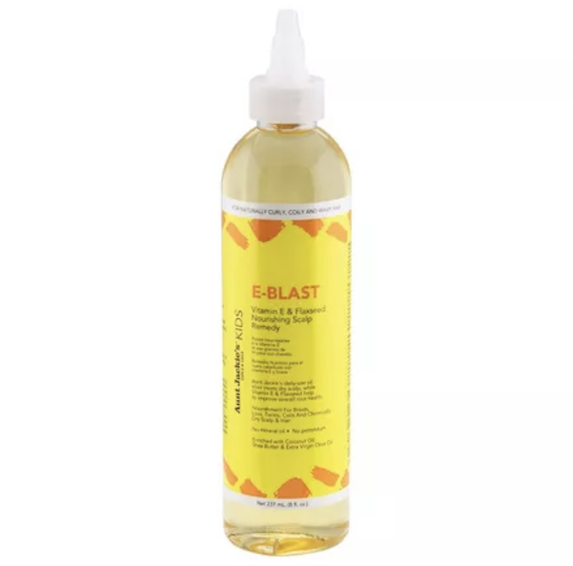 Aunt Jackie's Curls & Coils Girls E-Blast Vitamin E & Flaxseed Scalp Remedy 8 oz