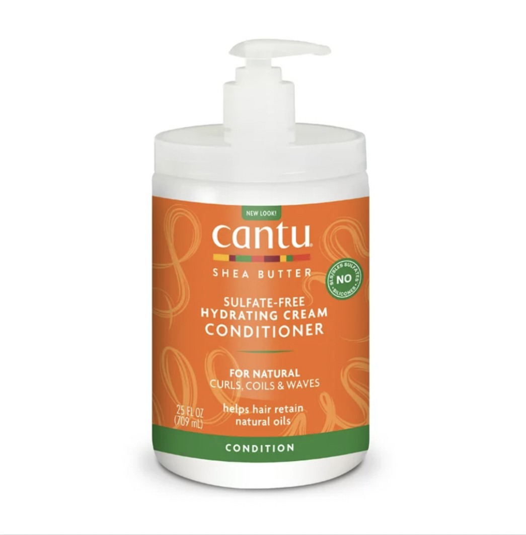 Cantu Shea Butter Natural Hair Sulfate Free Hydrating Cream Conditioner 25 oz