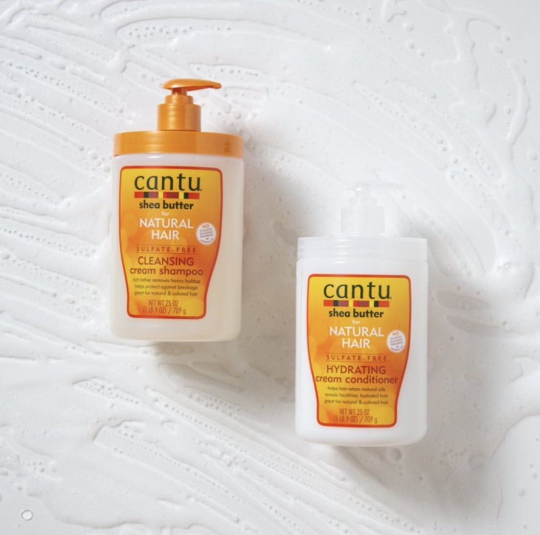 Cantu Shea Butter Natural Hair Sulfate Free Cleansing Shampoo 25 oz - Afbeelding 3