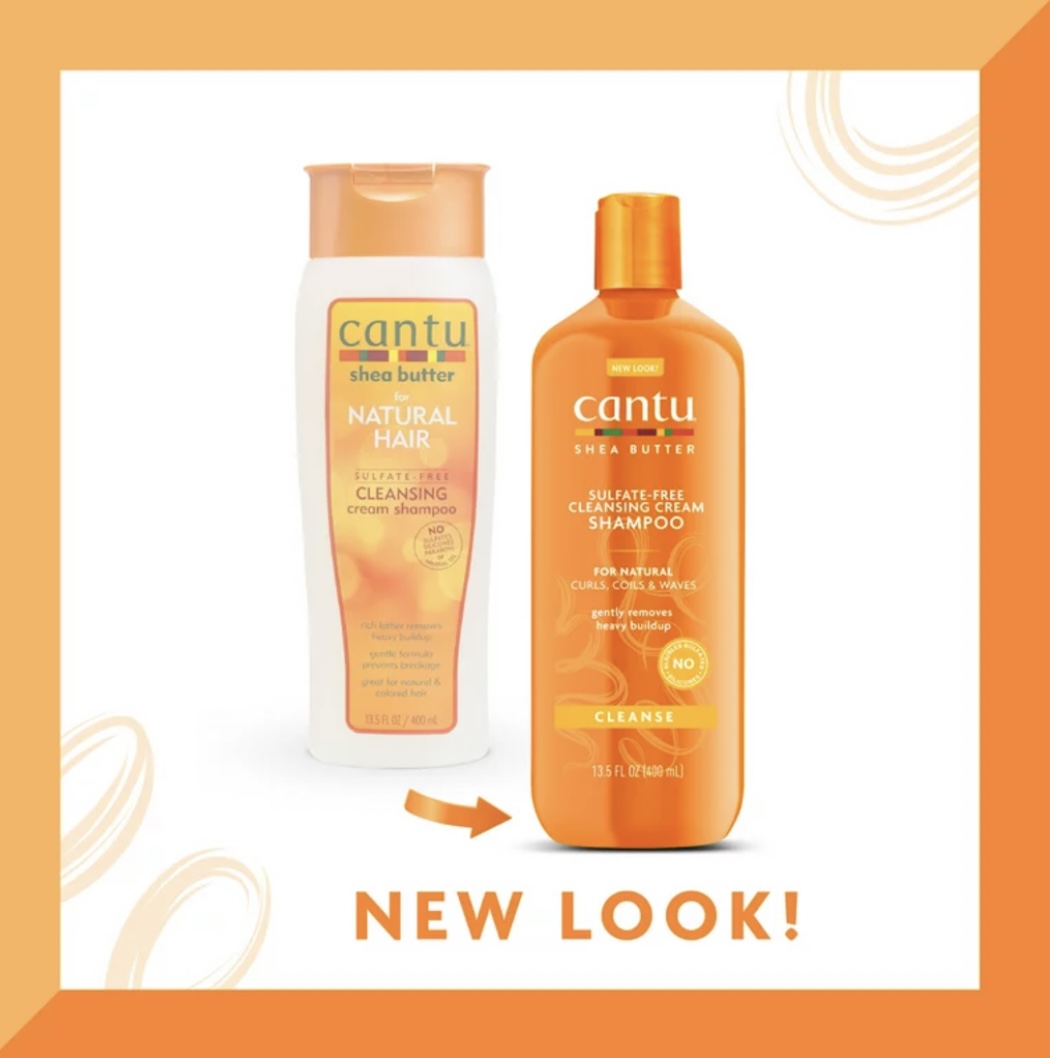 Cantu Shea Butter Natural Hair Sulfate Free Cleansing Shampoo 12 oz - Afbeelding 2
