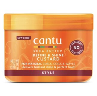 Cantu Shea Butter Natural Hair Define & Shine Custard 12 oz
