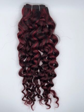 NL Human Hair Weave Italian Wave 12″ (30 cm) Kleur M1B/BU