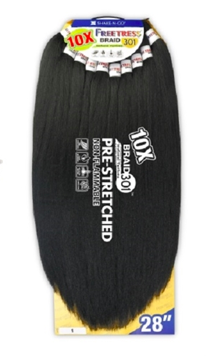 Freetress 10X Braid 301 28” Pre-Stretched