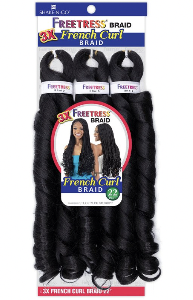 Freetress 3x French Curl Braid 22" - Afbeelding 3