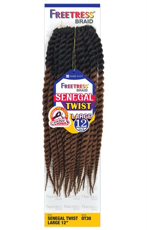 Freetress Crochet Braid Senegalese Twist Large 12"