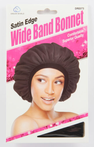 Dream World Wide Band Bonnet Satin Edge DRE073