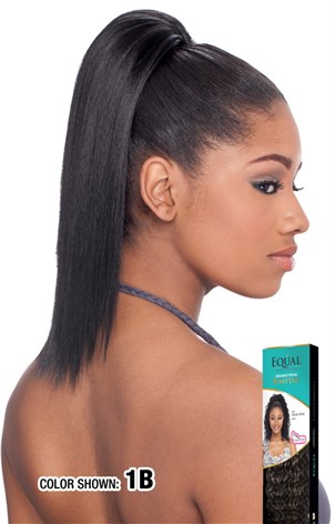 Equal Drawstring Ponytail Yaky Straight 12"