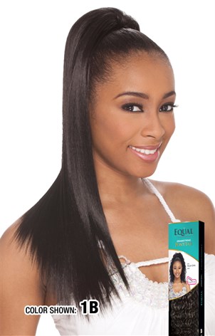 Equal Drawstring Ponytail Yaky Straight 18"