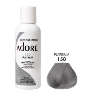 Adore Semi Permanent Hair Color 150 - Platinum 118 ml