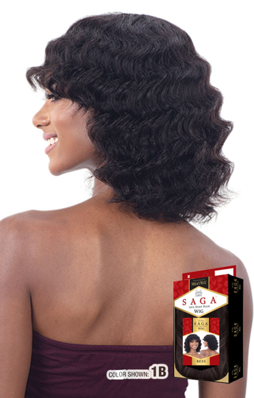 Saga 100% Remy Hair Wig Bess - Afbeelding 2