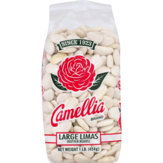 Camellia Large Limas Butter Beans 454gr (1lb)