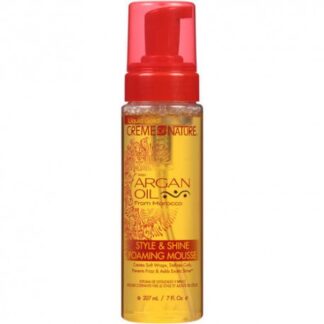 Creme of Nature Argan Oil Style & Shine Foaming Mousse 207 ml / 7oz