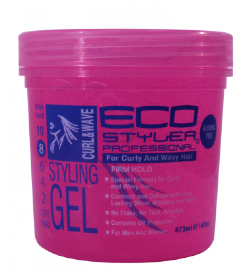 Eco Styler Styling Gel Curl & Wave Pink 16 oz
