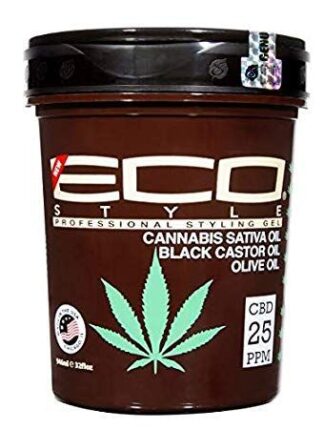 Eco Styler Gel Cannabis Sativa Oil, Black Castor Oil & Olive Oil 32 oz