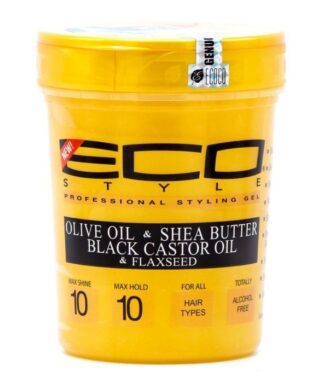Eco Styler Gold Olive Oil & Shea Butter & Black Castor Oil & Flaxseed 32 oz