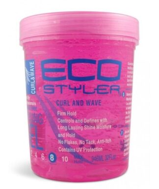 Eco Styler Styling Gel Curl & Wave Pink 32 oz