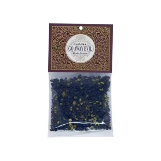 Goloka Resin Incense Go Away Evil - 30gr (Korrelwierook)