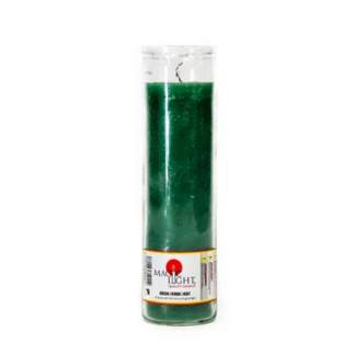 Goya Novena Candle Tall Green (549g)