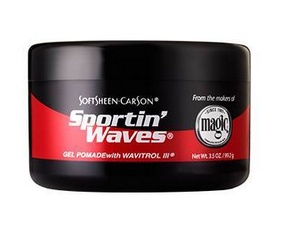 Magic Sportin’ Waves Regular Hold Pomade Black 99.2g