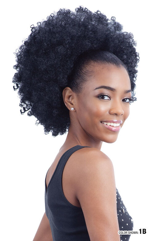 Equal Drawstring Ponytail Natural Fro