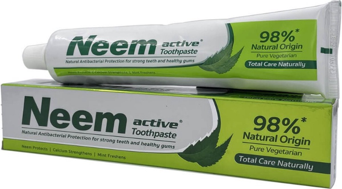 Neem Active Total Care Toothpaste Tandpasta - Pure Veg. 100g