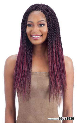 Freetress Crochet Braid Pre-feathered Senegalese Twist 20”