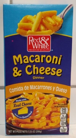 Red & White Macaroni & Cheese 7.25oz (206g)