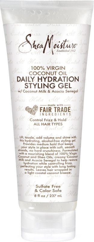Shea Moisture Virgin Coconut Strong Hold Gel 237 ml
