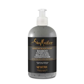 Shea Moisture African Black Soap Bamboo Charcoal Deep Balancing Conditioner 384 ml