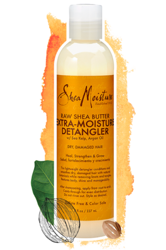 Shea Moisture Raw Shea Butter Extra-Moisture Detangler 8 oz