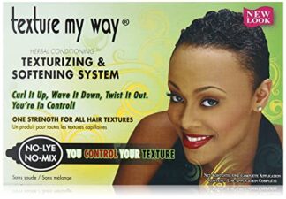 Texture My Way No-Lye No-Mix Texturizing System Kit