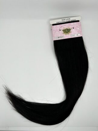 NL Human Hair Weave Yaki 18"(45cm) Kleur 1B
