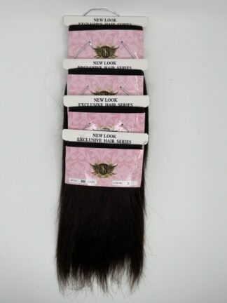NL Human Hair Weave Yaki 8″ (20 cm) Kleur 1