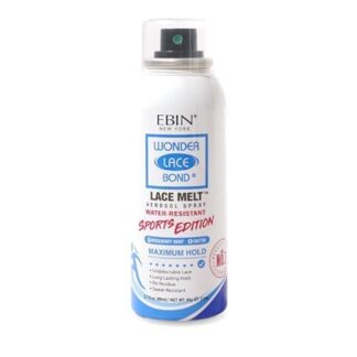 Ebin Wonder Lace Bond Water Resistant Adhesive Spray Sports Edition Max Hold 80 ml