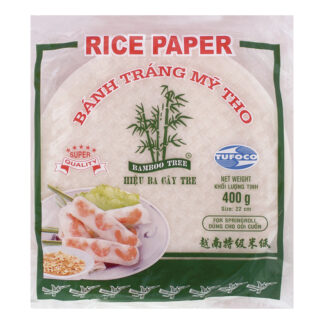 Bamboo Tree Rice Paper Rond 22cm (Spring Roll) 400g