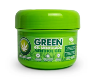 Green Menthol Gel Refreshing - Gel Mentolado 450g