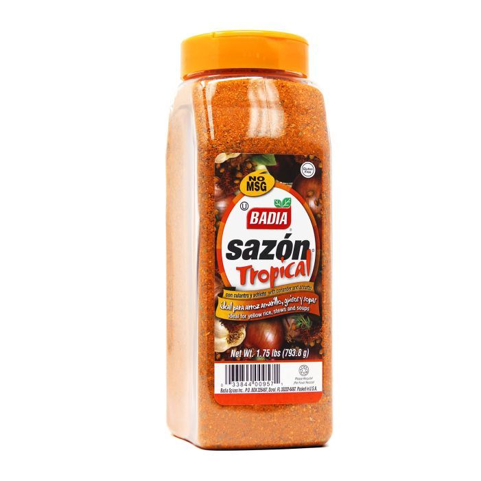 Badia Sazon Tropical 1.75 lbs - 793.8g (Oranje)