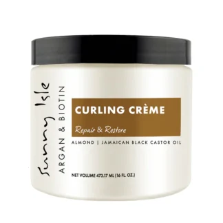 Sunny Isle Argan & Biotin Nourishing Hydrating Curling Creme 473ml