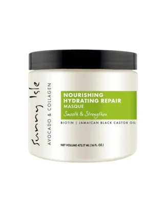 Sunny Isle Avocado & Collagen Nourishing Hydrating Repair Masque 473ml