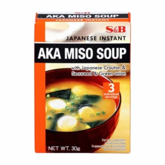S&B Instant Aka Miso Soup 30 gr
