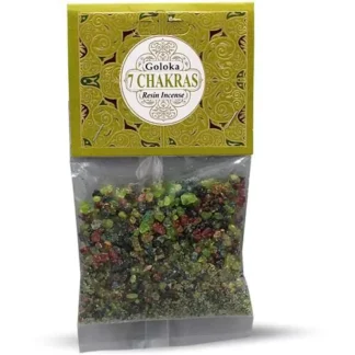Goloka Resin Incense 7 Chakra – 30gr (Korrelwierook)